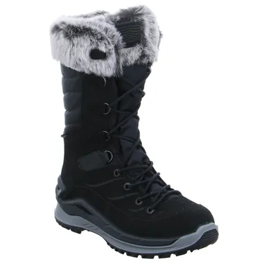 LOWA Snowboots Damen Schwarz Leder LOWA Snowboots Damen Schwarz Leder