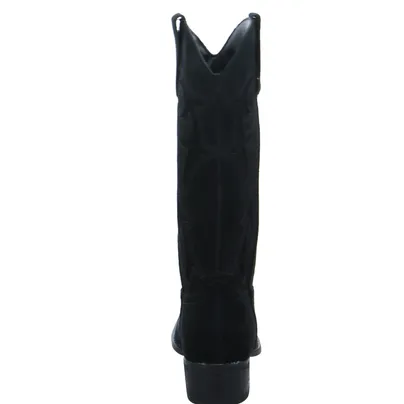 LA STRADA Stiefel Schwarz Leder LA STRADA Stiefel Schwarz Leder