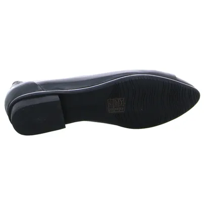 EVERYBODY Ballerina Schwarz Leder EVERYBODY Ballerina Schwarz Leder