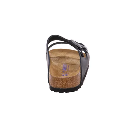 BIRKENSTOCK Normale Breite Bio-Mûles Schwarz Leder BIRKENSTOCK Normale Breite Bio-Mûles Schwarz Leder