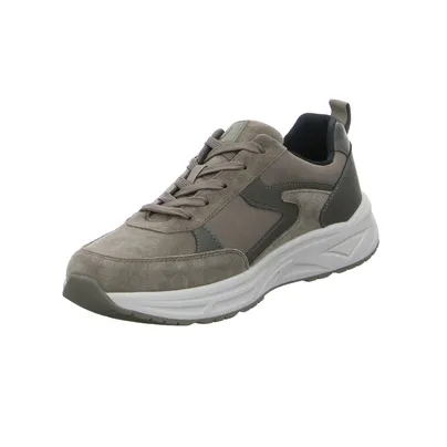 WALDLÄUFER Halbschuhe Sneaker Olive Leder WALDLÄUFER Halbschuhe Sneaker Olive Leder