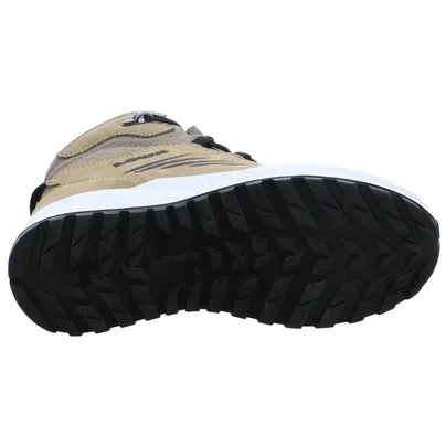 LOWA Winter-Sneaker high Jungen-Winter-Bottine Beige Textil LOWA Winter-Sneaker high Jungen-Winter-Bottine Beige Textil