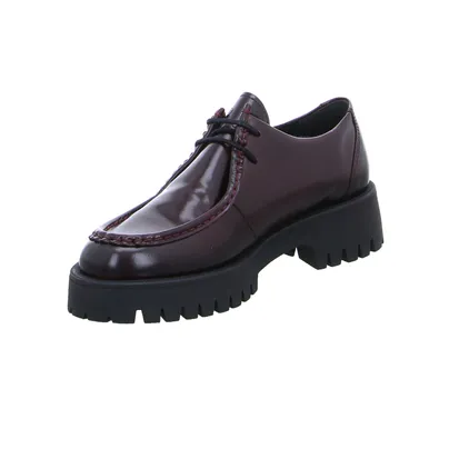SCHUHENGEL Schnürschuh Bordeau Leder SCHUHENGEL Schnürschuh Bordeau Leder