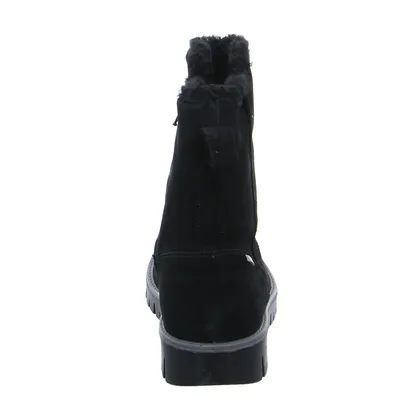 IMAC Stiefelette Mädchen-Winter-Bottine Schwarz Leder IMAC Stiefelette Mädchen-Winter-Bottine Schwarz Leder