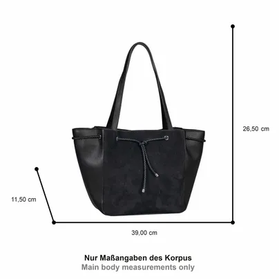 GABOR Shopper Schwarz Lederimitat GABOR Shopper Schwarz Lederimitat