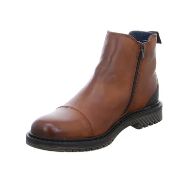 BUGATTI SHOES Western Cognac Lederimitat BUGATTI SHOES Western Cognac Lederimitat