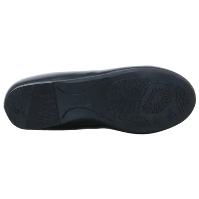 INDIGO Festlicher Schuh Mädchen-Ballerina Schwarz Lederimitat INDIGO Festlicher Schuh Mädchen-Ballerina Schwarz Lederimitat
