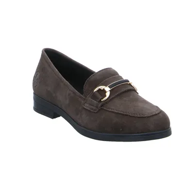 RIEKER Slipper Braun Leder RIEKER Slipper Braun Leder