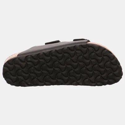 BIRKENSTOCK Bio-Fussbett Schwarz Lederimitat BIRKENSTOCK Bio-Fussbett Schwarz Lederimitat