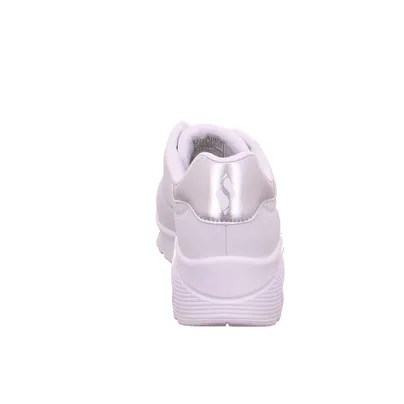 SKECHERS Sneaker Weiss Lederimitat 