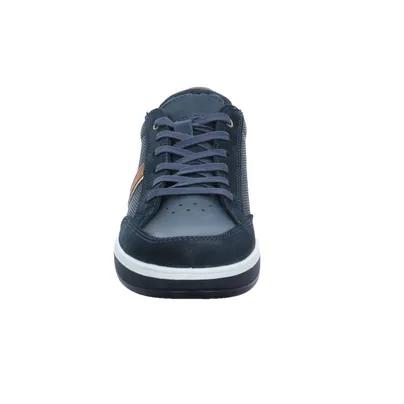 IMAC Halbschuhe Sneaker Blau Leder IMAC Halbschuhe Sneaker Blau Leder