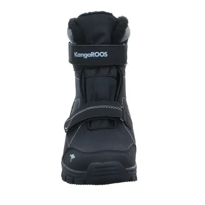 KANGAROOS Snowboots Schwarz Lederimitat 