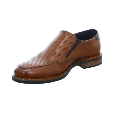 BUGATTI SHOES Halbschuh-Schlüpfer Cognac Leder BUGATTI SHOES Halbschuh-Schlüpfer Cognac Leder