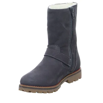 SCHUHENGEL Lederstiefel Kleinkinder-Winterstiefel Grau Leder SCHUHENGEL Lederstiefel Kleinkinder-Winterstiefel Grau Leder