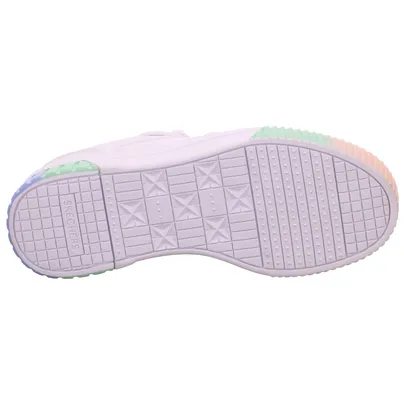 SKECHERS Sneaker Mädchen-Halbschuh Binder Weiss Lederimitat SKECHERS Sneaker Mädchen-Halbschuh Binder Weiss Lederimitat
