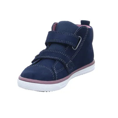 LURCHI Sneaker high Kleinkinder-Halbschuh Klett Dunkelblau Leder LURCHI Sneaker high Kleinkinder-Halbschuh Klett Dunkelblau Leder