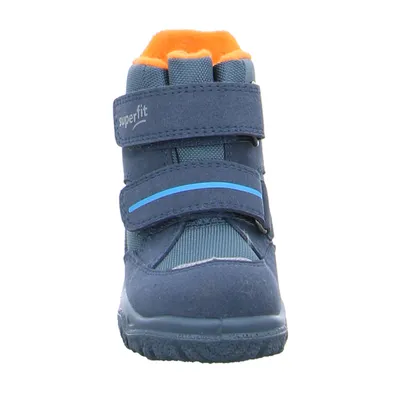 SUPERFIT Baby-Winterstiefel Unisex Kleinkinder-Snowboot Membran Blau Textil SUPERFIT Baby-Winterstiefel Unisex Kleinkinder-Snowboot Membran Blau Textil