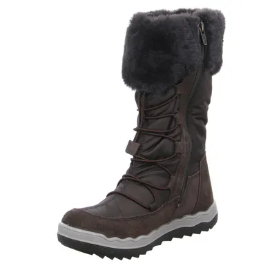 PRIMIGI Winterstiefel Mädchen-Snowboot Membrane Braun Textil PRIMIGI Winterstiefel Mädchen-Snowboot Membrane Braun Textil