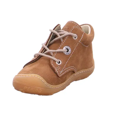 PEPINO Bottine Unisex Lauflernschuh Cognac Leder 