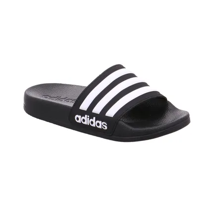 ADIDAS Badeschuhe Kinder Schwarz Synthetik ADIDAS Badeschuhe Kinder Schwarz Synthetik