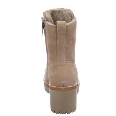PANAMA JACK Stiefelette Taupe Leder 
