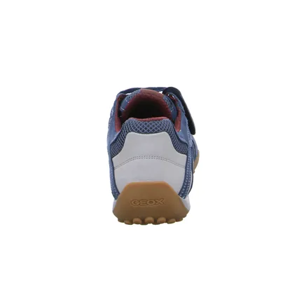 GEOX Binder Halbschuhe Sneaker Blau Leder GEOX Binder Halbschuhe Sneaker Blau Leder