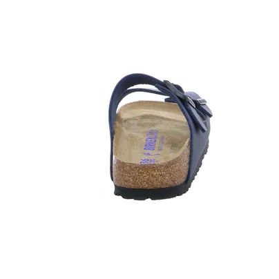 BIRKENSTOCK Bio-Fussbett Blau Lederimitat BIRKENSTOCK Bio-Fussbett Blau Lederimitat
