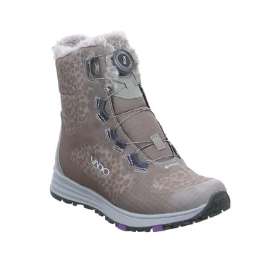 VADO Winter-Snowboot Mädchen-Snowboot Membrane Taupe Textil VADO Winter-Snowboot Mädchen-Snowboot Membrane Taupe Textil