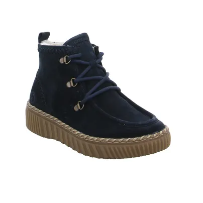 REMONTE Boot Blau Leder REMONTE Boot Blau Leder