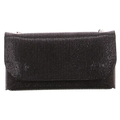 LA STRADA Clutch / Abendtasche Schwarz Textil LA STRADA Clutch / Abendtasche Schwarz Textil