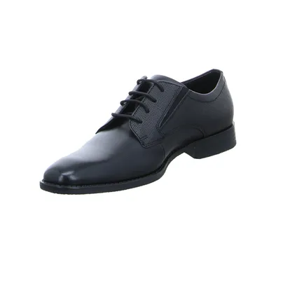 BUGATTI SHOES Halbschuh-City Schwarz Leder 