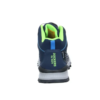 DOCKERS Boot Jugend-Boot Blau Lederimitat DOCKERS Boot Jugend-Boot Blau Lederimitat