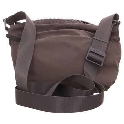 KCB VEGAN BAGS Wasserfest Sportliche Handtasche Braun Textil KCB VEGAN BAGS Wasserfest Sportliche Handtasche Braun Textil
