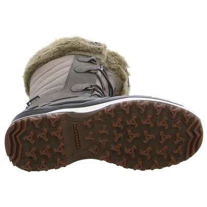 LOWA Snowboots Damen Grau Leder LOWA Snowboots Damen Grau Leder