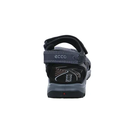 ECCO Sandale Blau Leder ECCO Sandale Blau Leder