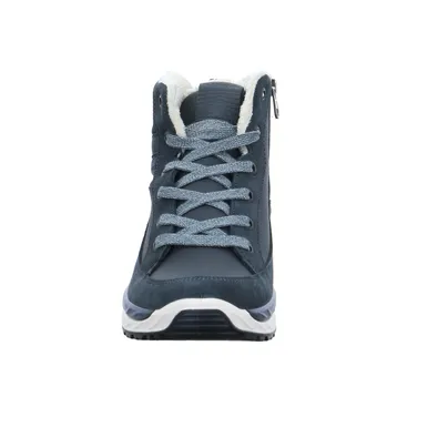 LOWA Snowboots Damen Blau Leder LOWA Snowboots Damen Blau Leder