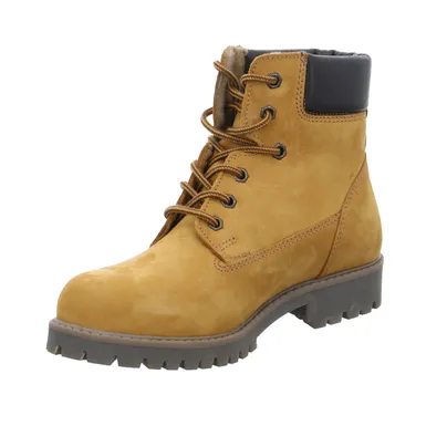SABALIN Schnür-Boot Jungen-Winter-Bottine Cognac Leder SABALIN Schnür-Boot Jungen-Winter-Bottine Cognac Leder