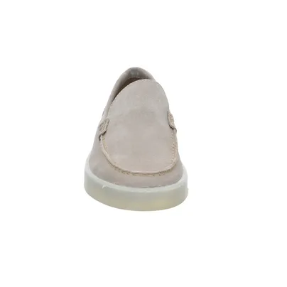 VAN DER LAAN Halbschuh Beige Leder 