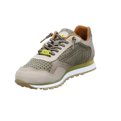 CETTI Halbschuhe Sneaker Beige Leder CETTI Halbschuhe Sneaker Beige Leder