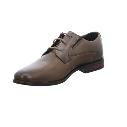 BUGATTI SHOES Halbschuh-City Beige Leder 