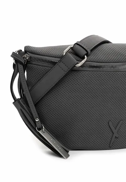 SURI FREY Gürteltasche / Bodybag Grau Lederimitat SURI FREY Gürteltasche / Bodybag Grau Lederimitat