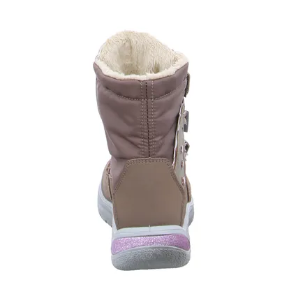 RICOSTA Mädchen Schneestiefel Kleinkinder-Snowboot Membran Beige Textil RICOSTA Mädchen Schneestiefel Kleinkinder-Snowboot Membran Beige Textil