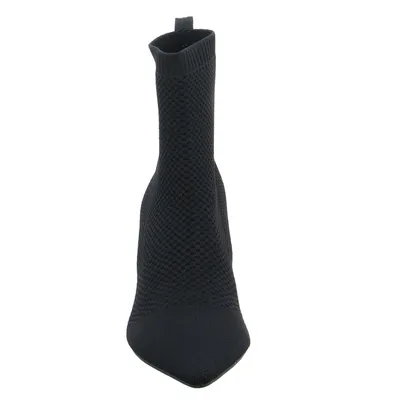 LA STRADA Stiefelette Schwarz Textil 