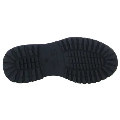 TAMARIS Schnürschuh Schwarz Leder 