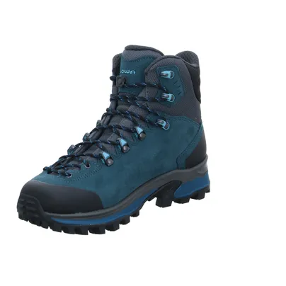 LOWA RANDIR GTX MID WS Wander- Bergschuh Damen Petrol Leder 