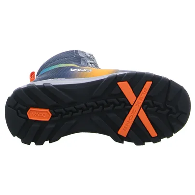 VADO Schneestiefel Junge Kleinkinder-Snowboot  Membran Grau Textil 
