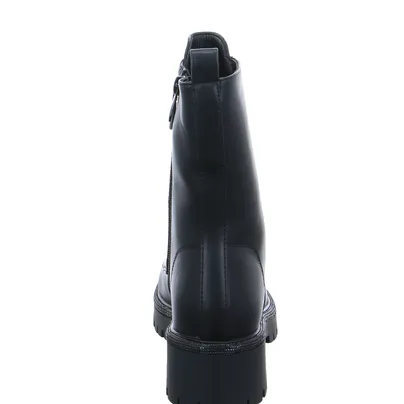LA STRADA Boot Schwarz Lederimitat 