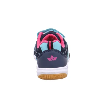 LICO Schnürer+1Velcro Kinder Indoor Blau Synthetik LICO Schnürer+1Velcro Kinder Indoor Blau Synthetik