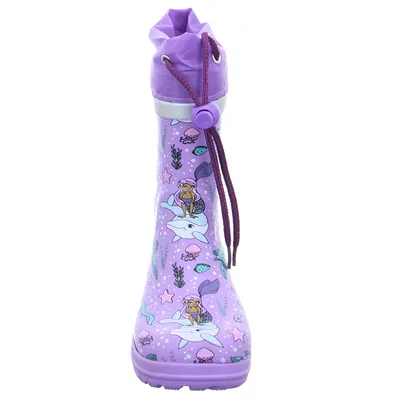 BECK Kinder-Gummistiefel Violette Synthetik BECK Kinder-Gummistiefel Violette Synthetik