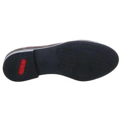 RIEKER Slipper Braun Leder RIEKER Slipper Braun Leder